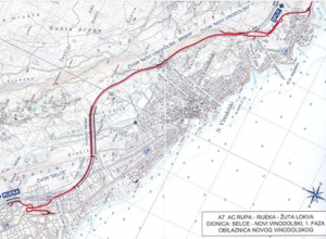 PASSANTE AUTOSTRADALE DI NOVI-VINODOLSKI SULL'AUTOSTRADA A7 RUPA - RIJEKA - ZUTA LOKVA (fase 1)